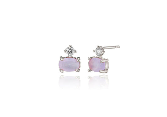 Lavender Pink Earrings (2 Colors).