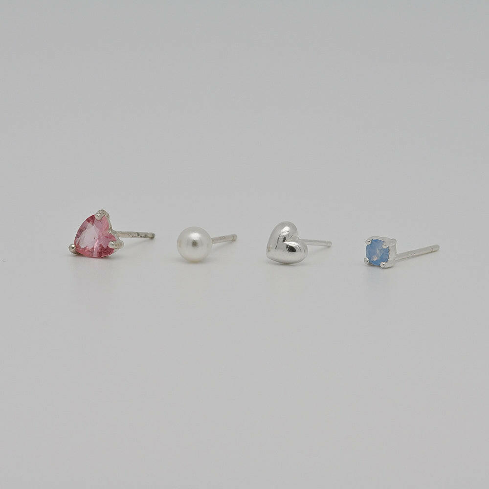 My Twinkle Heart 4 Pieces Earrings (2 Colors).