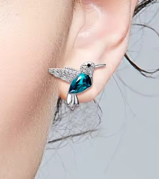 Humming Bird Earrings