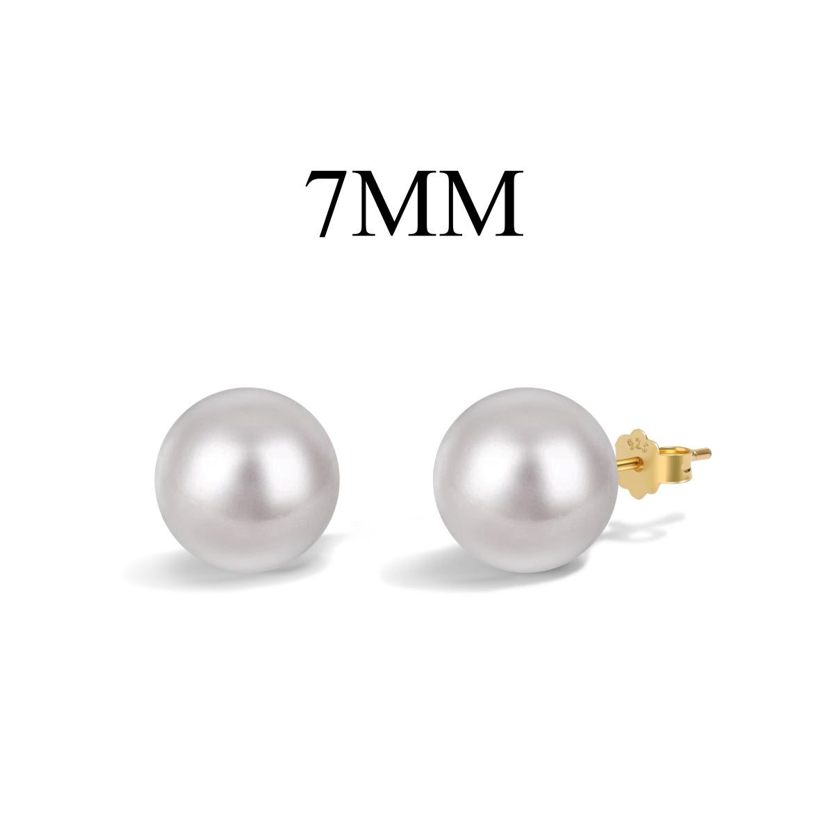 Simple Pearl Earrings (2 Sizes)